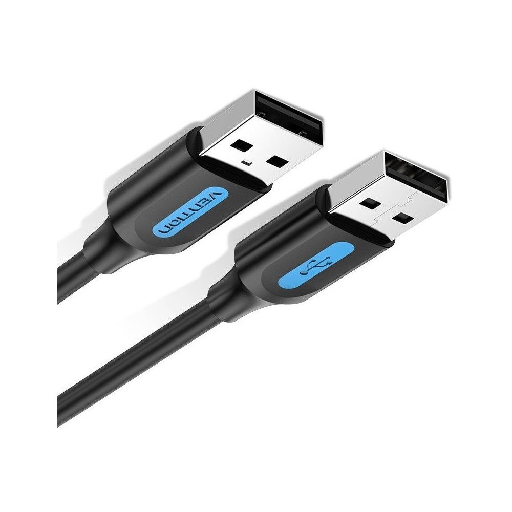 VENTION COJBG USB 2.0 A Male to A Male Cable 1.5M Black PVC Type