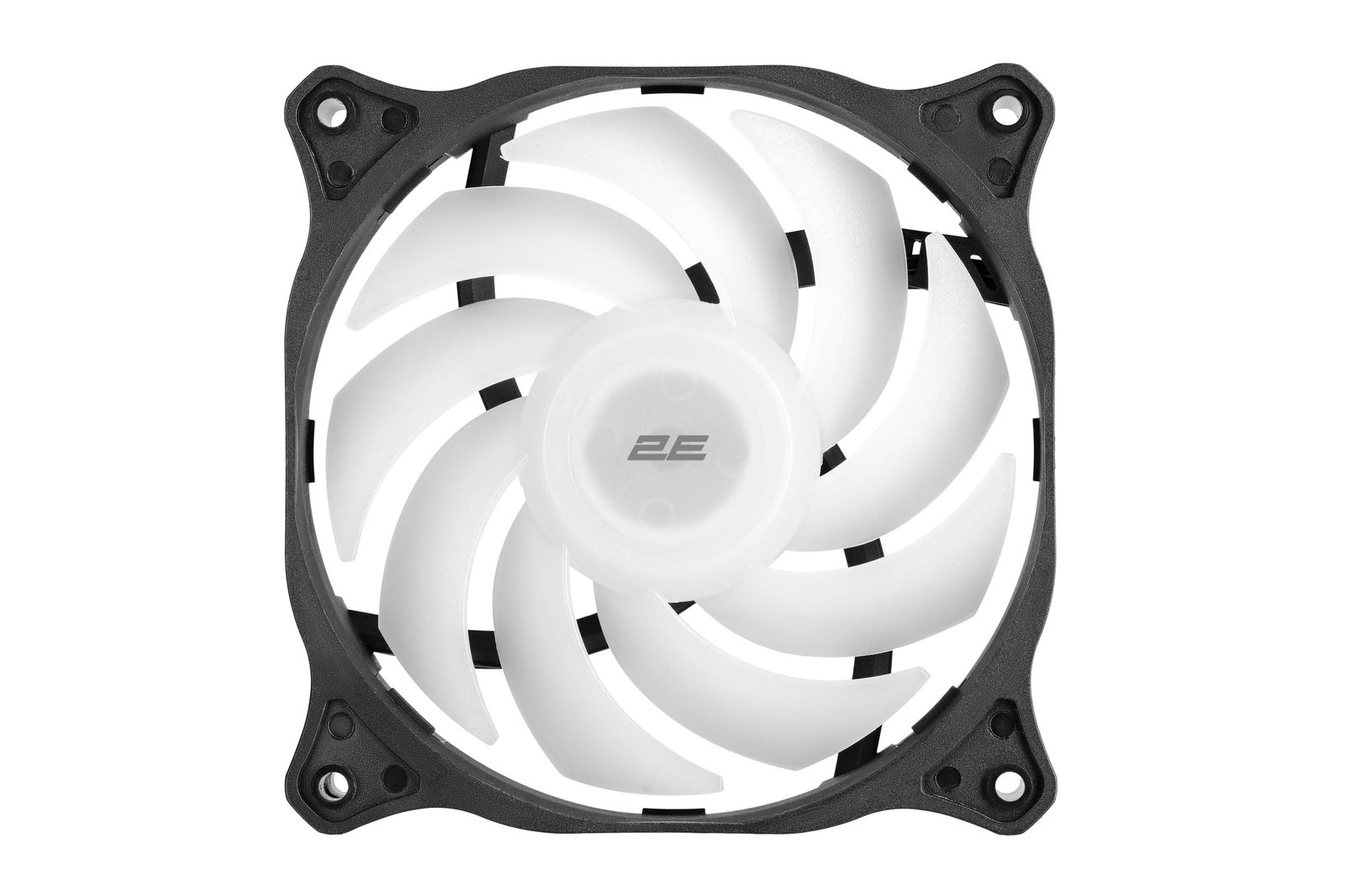 2E GAMING Case Fan F120-ARGB, 120mm 1200rpm, 3pin, 3pin +5VARGB, 24dBa, black