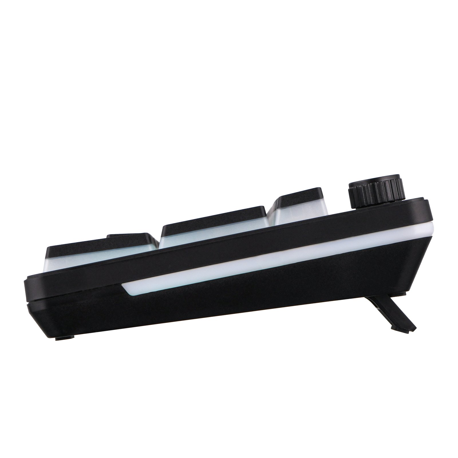 2E GAMING Membrane keyboard KG390 100key, USB-A/WL/BT, EN/UA, RGB, black