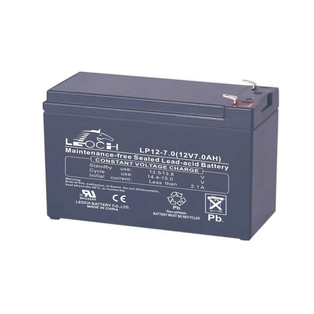 აკუმლიატორი,  LP12-7.0, LEOCH, (12V7.0AH) 151*65*94* , 1.97kg.