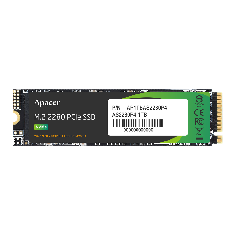 AP1TBAS2280P4-1 AS2280P4 M.2 PCIe 1TB , Standard