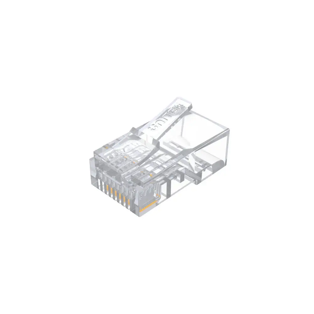 კონექტორი, Y-OT18TP, UNITEK, CAT5E RJ45 8P8C Connector, 100pcs/box.