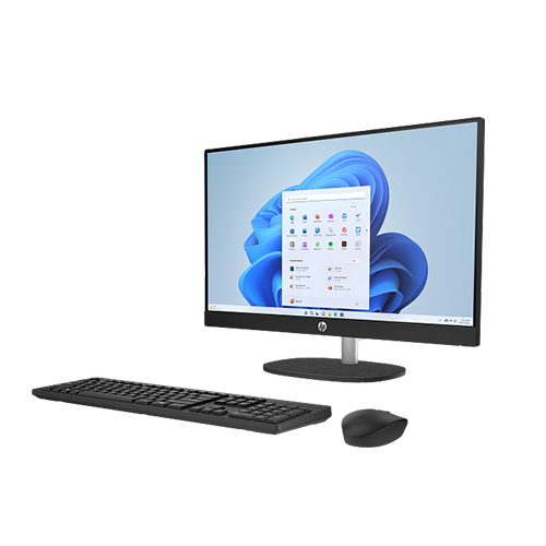 HP Compaq/ HP All-in-One Desktop PC | Maokong24I | i5-1335U | 8GB | 512GB | UMA | 23.8 FHD | FreeDos |Jet Black