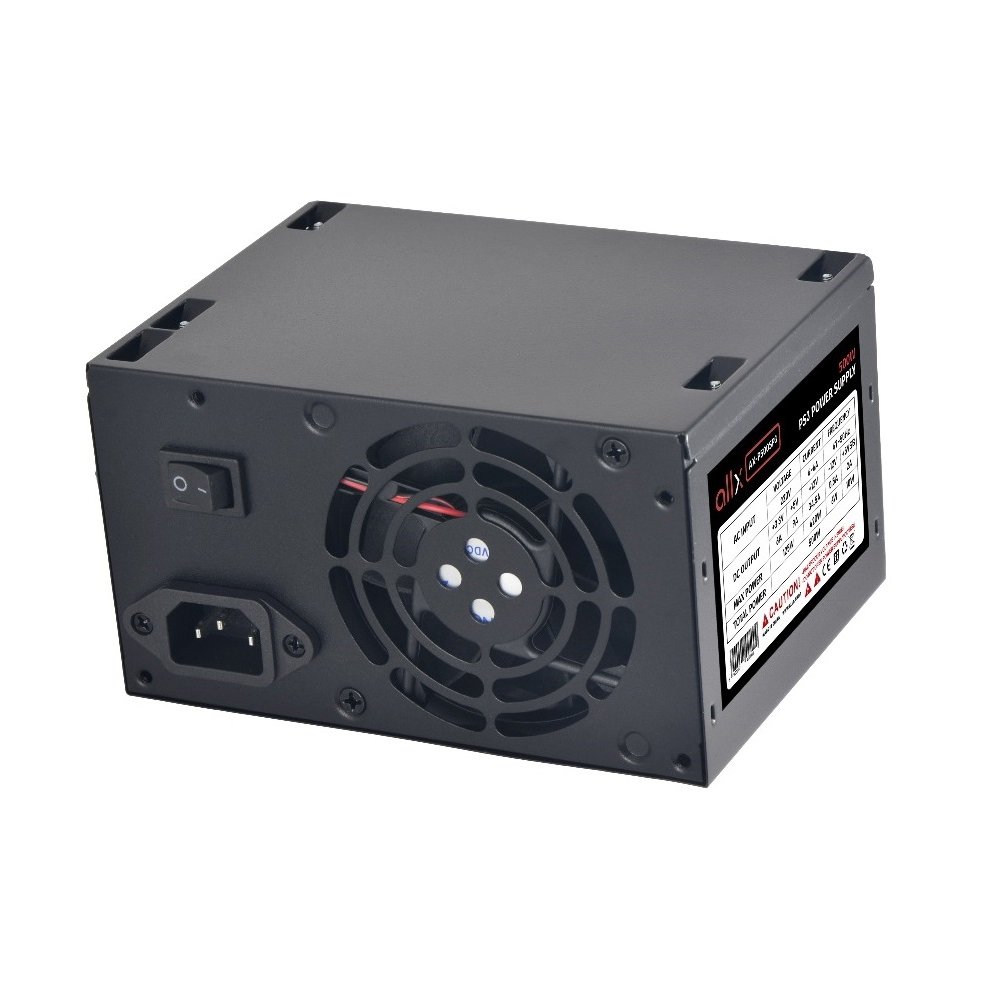 კვების ბლოკი ALLX AX-P500SP3, 500W, Power Supply, Black
