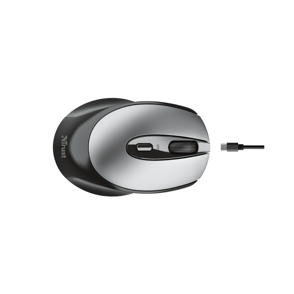 23809 ZAYA WRL RCHRGABLE MOUSE BLK