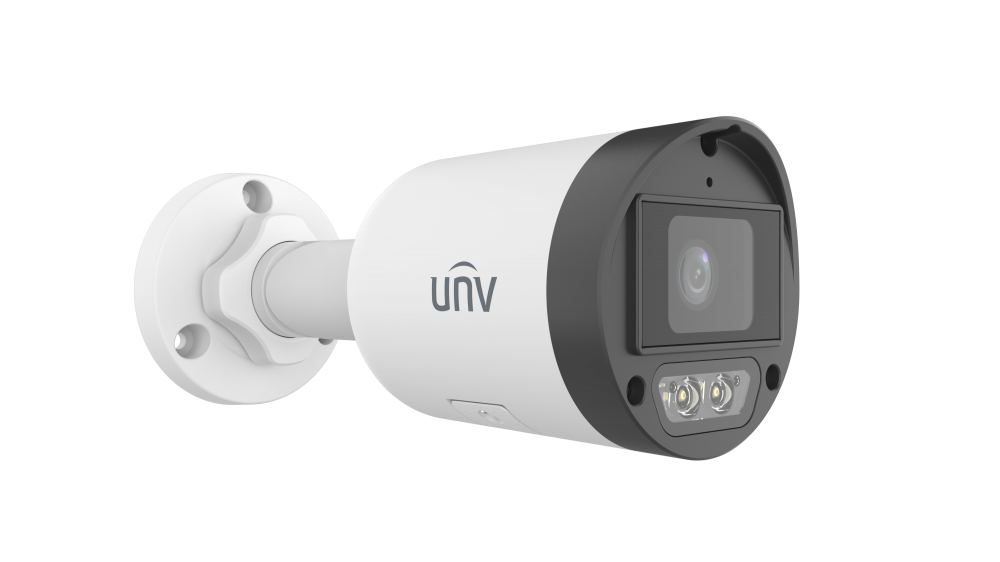 IP კამერა - 4მპ, 4მმ, Bullet, UMD, Mic, SD, ANR, ColorHunter, Uniview[IPC2124LB-AF40K-DL2]
