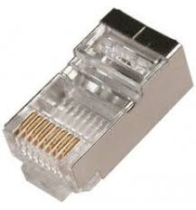 ქსელის აქსესუარი RJ45, ITD, FTP Cat 5 Grounded Plug,8P8C (100PCS)