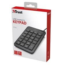 22221 TRUST  PLUS XALAS USB NUMERIC KEYPAD