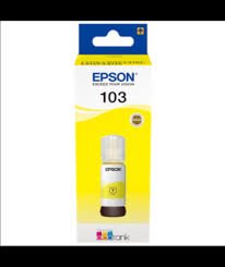Epson კარტრიჯის მელანი L3100/L3110/L3150, 103 EcoTank Yellow ink bottle