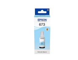 Epson კარტრიჯის მელანი L800/L805/L1800/L850 Light Cyan ink bottle 70ml T6735, C13T67354A