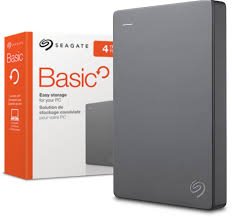 გარე მყარი დისკი - STJL4000400, SEAGATE External HDD 4TB 2.5" USB 3.0, GRAY