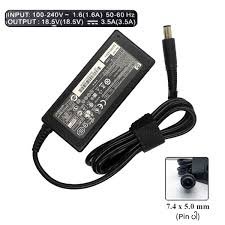 ლეპტოპის დამტენი Power adapter for HP 18.5V 3.5A 7.4*5.0mm