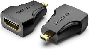 VENTION AITB0 Micro HDMI Male to HDMI Female Adapter Black