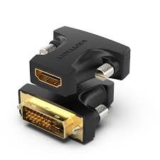 VENTION AILB0 HDMI Female to DVI (24+1) Male Adapter Black