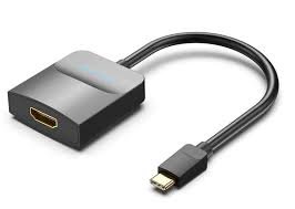 VENTION TDCBB Type-C to HDMI Adapter 0.15M Black ABS Type