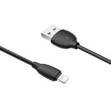 BOROFONE BX19 Benefit charging data cable for Lightning Black