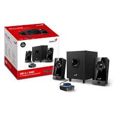 ხმამაღლამოლაპარაკე SW-2.1 300X Black, Genius, 2.1 ch Speakers with Subwoofer, 100-240V/10W