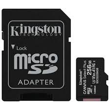 Flash Card/ Kingston 256GB microSDXC Canvas Select Plus 100R A1 C10 Card + Adapter