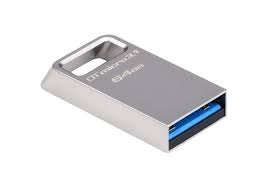 USB Flash Drive/ 64GB/ Kingston Type-A ultra-compact drive 64GB DTMicro USB 3.1/3.0 (DTMC3G2/64GB)