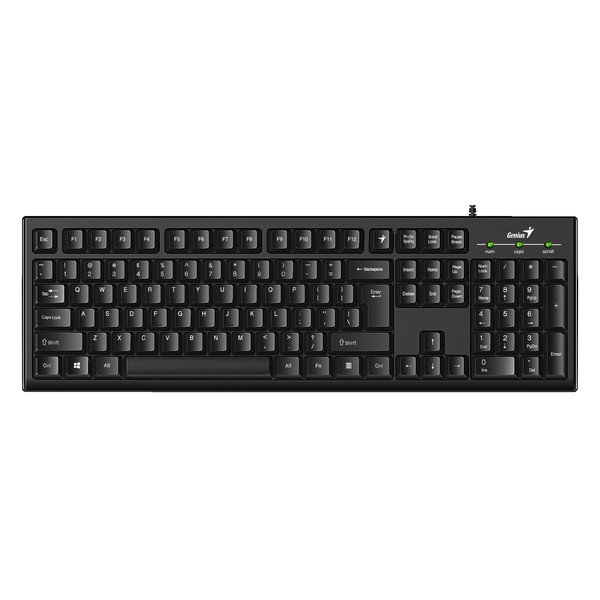 კლავიატურა KB-100,Genius Smart Multimedia Keyboard USB Black