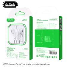 JOKADE JD038 SHANWEN Type-C wired earphone