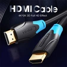 VENTION ALIBL HDMI-A Male to Male 4K HD Cable PVC Type 10M Black