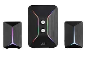 2E Multimedia speaker  PCS301 RGB, 2.1, USB, Black