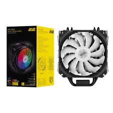 2E GAMING CPU cooler Air Cool AC120D6-ARGB, LGA1700, 1366, 1200, 115x,  AM5, AM4, AM3, AM3+, AM2, AM2+, FM2, FM1, 4pin PWM, 3pin +5VARGB, TDP 200W