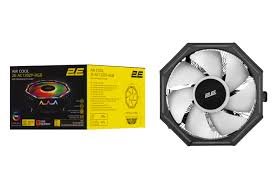 2E GAMING CPU cooler Air Cool AC120ZP RGB, LGA1851, 1700, 1200, 115x, 775, AM5, AM4, AM3, AM3+, AM2, AM2+, FM2, FM1, 4pin RGB, TDP 95W