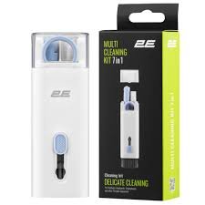 Cleaning Kit 2E 7in1, white/blue