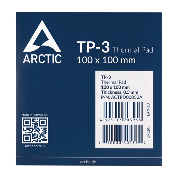 Arctic ACTPD00052A TP-3 100x100mm, 0.5mm
