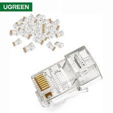 კონექტორი UGREEN (50246) NW110 RJ45 Network Connector for UTP Cat5 100pcs