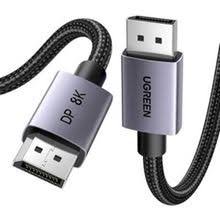 ვიდეო კაბელი UGREEN DP114 (80391), 8K, DisplayPort To DisplayPort, 1.5m, Black