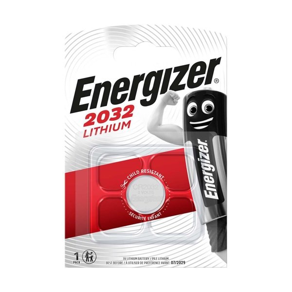 0361 Energizer 2032 BP4 ლითიუმ ელემენტი-ღილაკი, 2ც შეკრა 2032-BP4