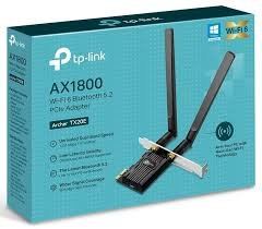 Archer TX20E, TP-Link, AX1800 Wi-Fi 6 Bluetooth 5.2 PCIe Adapter