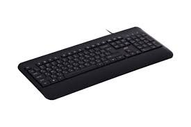 2E Keyboard membrane KS109 104key, USB-A, EN/UK/RU, black