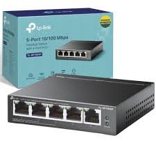 ქსელის გამანაწილებელი TL-SF1005P, TP-Link,5-Port 10/100Mbps Desktop Switch with 4-Port PoE