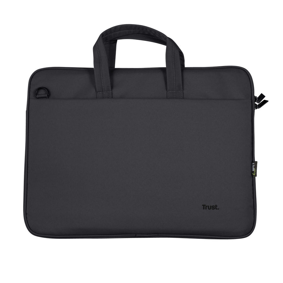 24447 TRUST BOLOGNA LAPTOP BAG 16″ ECO BLACK