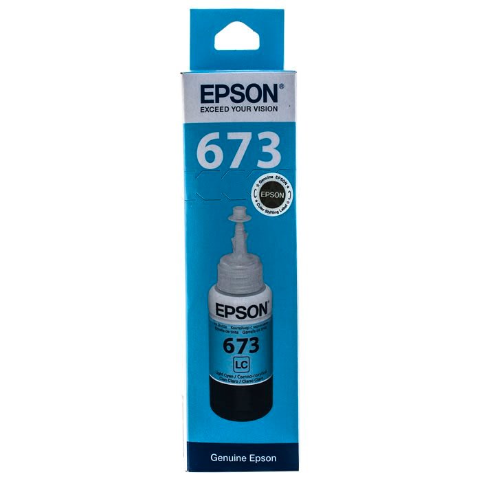 Epson კარტრიჯის მელანი L800/L805/L1800/L850 Light Cyan ink bottle 70ml T6735, C13T67354A