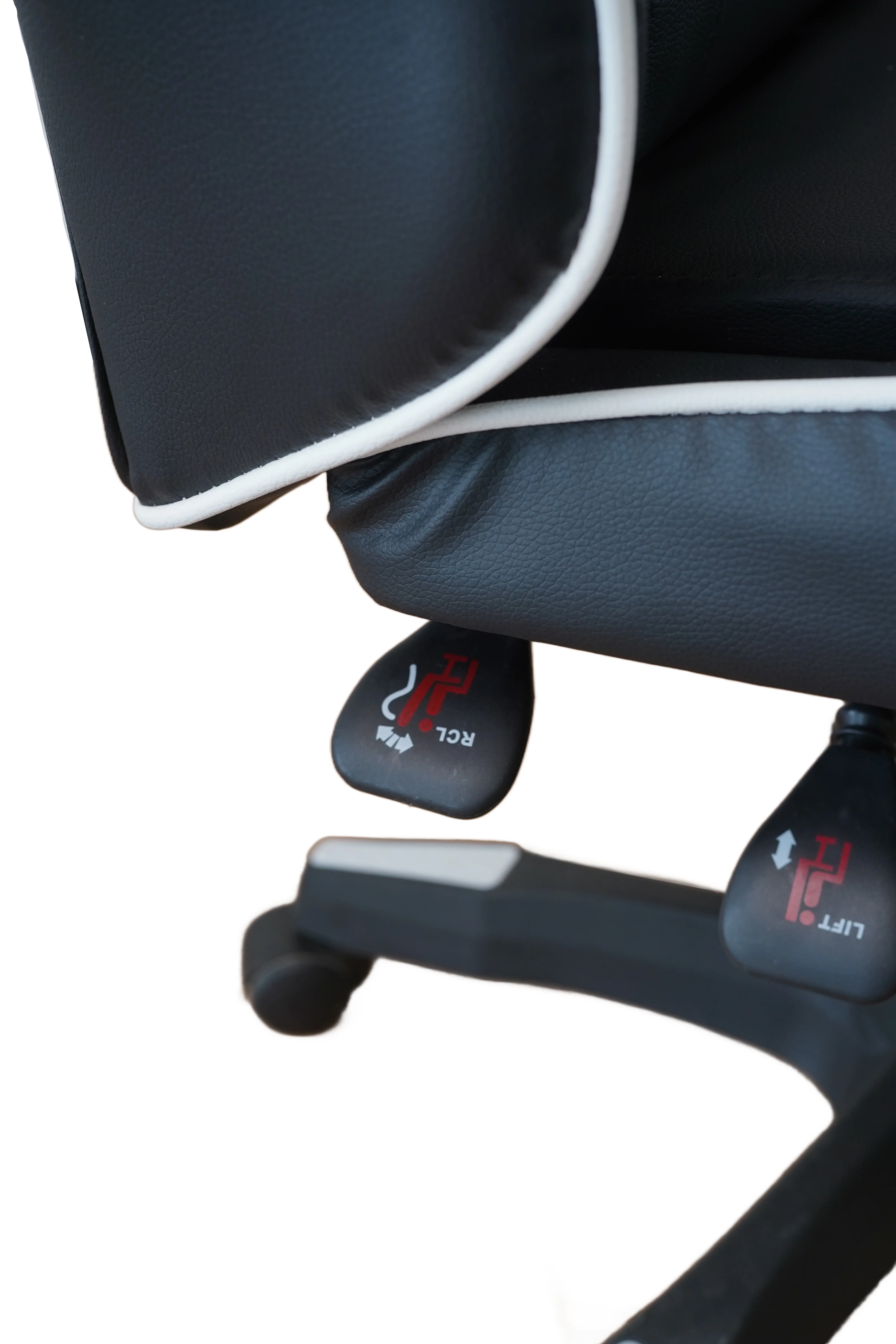გეიმერული სავარძელი: Vertex Noho Gaming Chair Black PVC