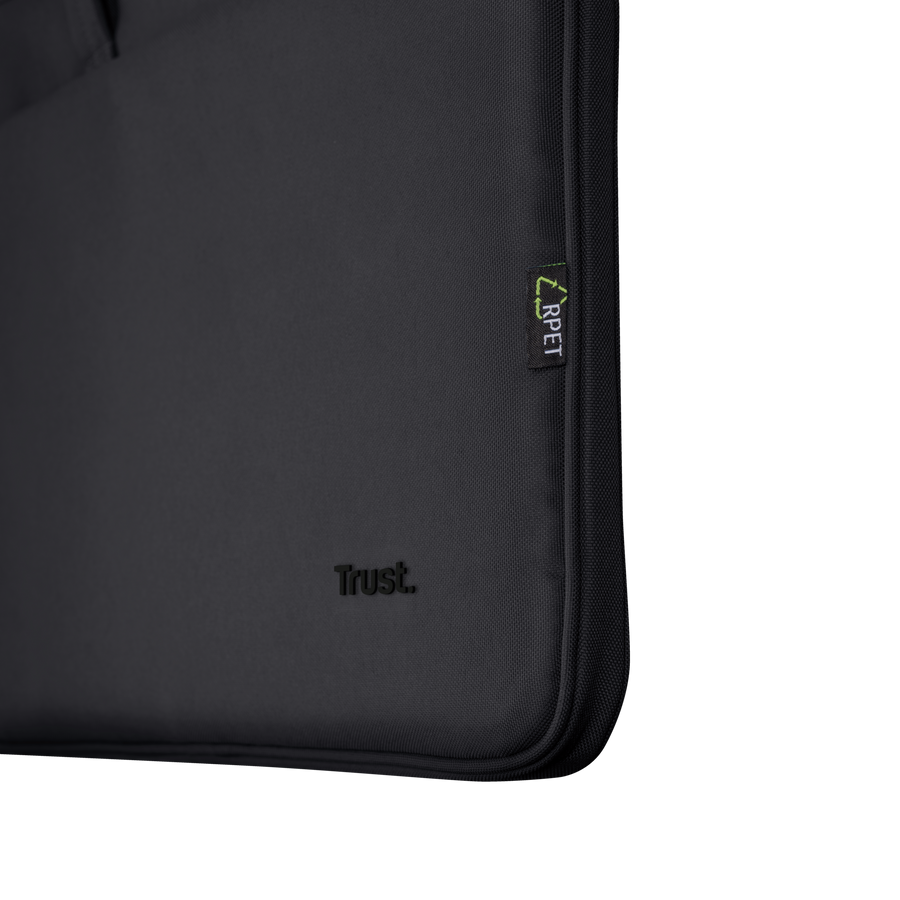 24447 TRUST BOLOGNA LAPTOP BAG 16″ ECO BLACK
