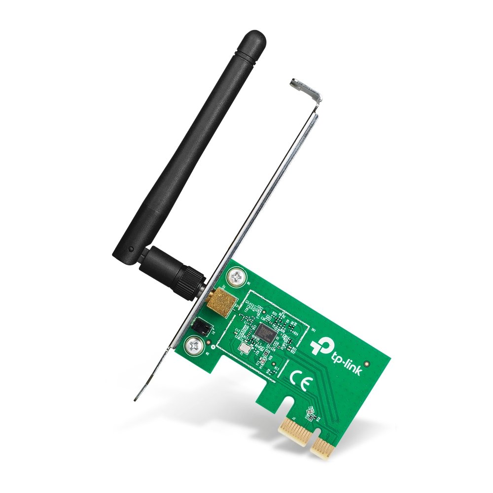 რადიო ქსელი  TL-WN781ND, Tp-Link, 150Mbps Wireless PCI Express Adapter  (WiFi)