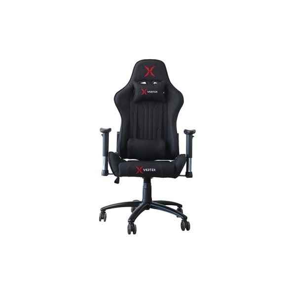გეიმერული სავარძელი: Vertex Turu Gaming Chair Black Fabric