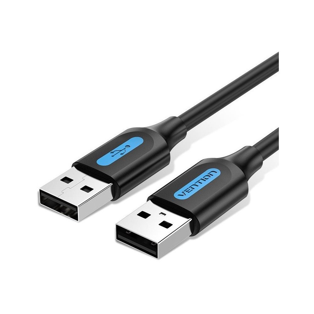 VENTION COJBG USB 2.0 A Male to A Male Cable 1.5M Black PVC Type