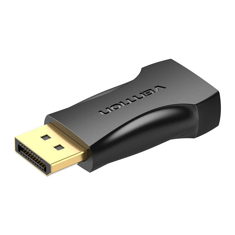 VENTION HBOB0 DisplayPort Male to HDMI Female Adapter Black (DP to HDMI)