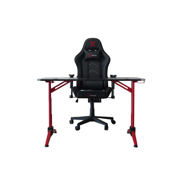 გეიმერული სავარძელი: Vertex Ilidan Gaming Chair RGB Black PU
