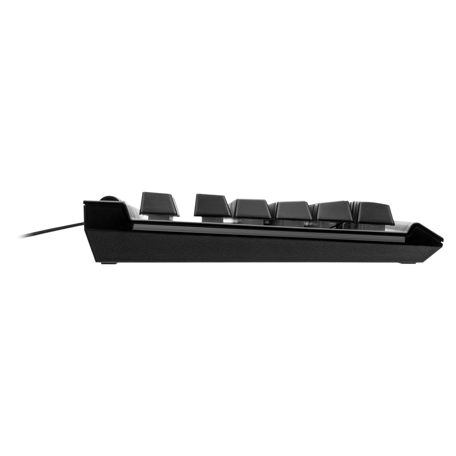 2E GAMING Membrane keyboard KG300 114key, USB-A, EN/RU, LED, black