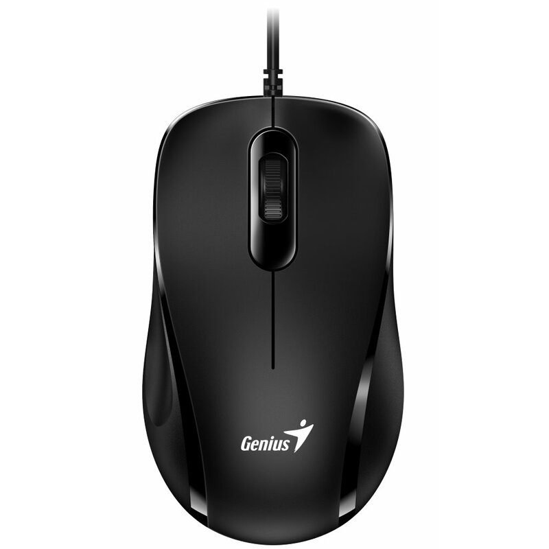 თაგვი, DX-101, Genius, Optical, 1200 DPI , 1.5m USB, BLACK..