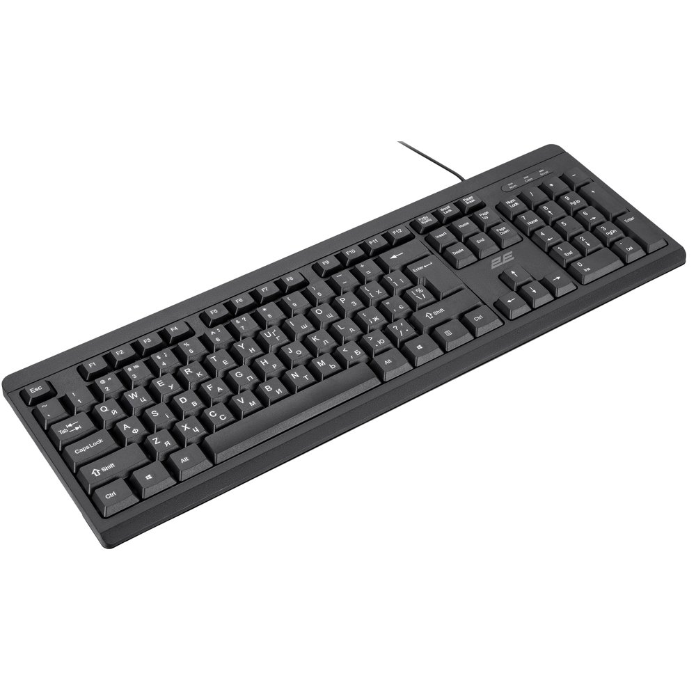 2E Keyboard  KS108 USB Black