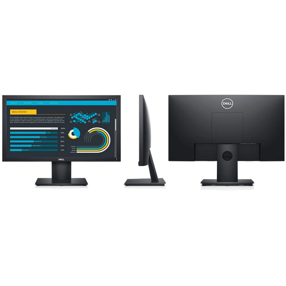 DELL Monitor 19.5" E2020H D-Sub, DP, TN